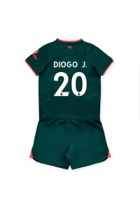 Fotbalové Dres Liverpool Diogo Jota #20 Dětské Třetí Oblečení 2022-23 Krátký Rukáv (+ trenýrky)